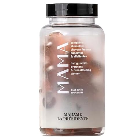 Soixante gummies ivoire à la mangue, réparties en petits tas sur une céramique mate.